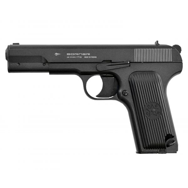 Пневматический пистолет Borner TT Blowback кал. 4,5 мм (Токарева)