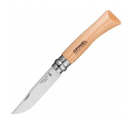 Нож Opinel №7, нержавеющая сталь, рукоять бук
